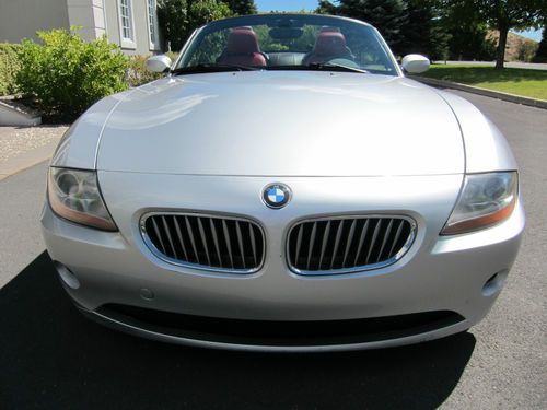 2003 BMW Z4 3.0i Convertible Dream Red Leather Sport Premium Package 95k Xenon, US $14,500.00, image 4