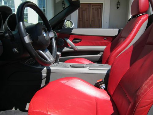 2003 BMW Z4 3.0i Convertible Dream Red Leather Sport Premium Package 95k Xenon, US $14,500.00, image 18