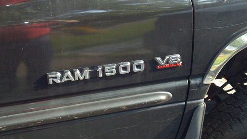 2001 dodge 1500 slt laramie 4 door club cab 5.2 liter magnum runs excellent