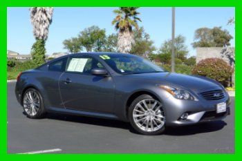 2013 infiniti g37s sport coupe navigation premium bose 19" wheels like new!