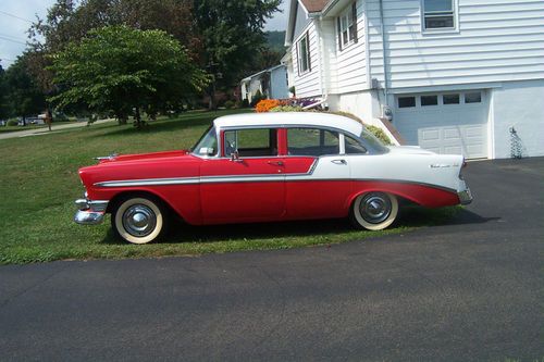 1956 Chevrolet Belair 4 Door Sedan, US $11,000.00, image 2