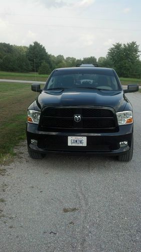 Black dodge ram 2012 4x4