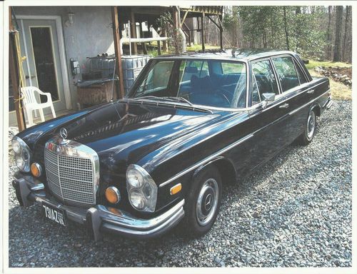 Vintage 280 sel -  orig. dark blue, excellent running condition, needs hvac work