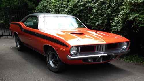 1972 plymouth barracuda base 5.9l