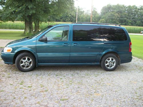 2002 oldsmobile silhoutte minivan v6 seats 7
