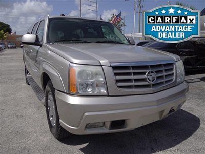 04 escalade esv awd great condition nav dvd sunroof 3rd row florida car