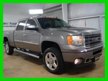 2012 gmc sierra 2500hd denali 4x4 6.6l diesel, nav, roof, rr camera, 25k miles