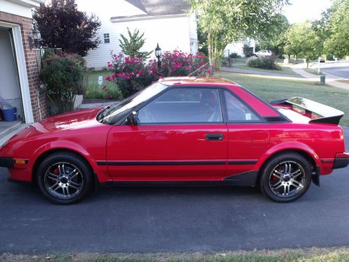 1985 toyota mr2 gt coupe 2-door 1.6l