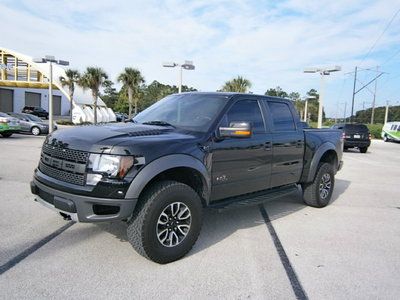 2012 ford f150 raptor c/c 6.2l v8 4x4 svt florida one owner clean carfax l@@k