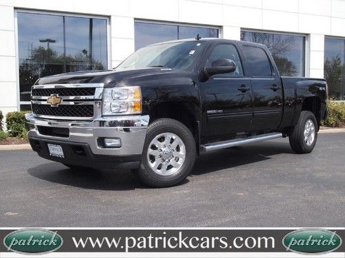 Silverado 2500hd 4wd crew cab 153 ltz super clean carfax certified 74 pictures!