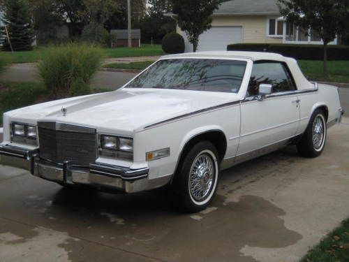 Eldorado biaritz convertible fully optioned california car