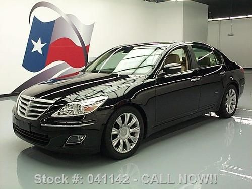 2009 hyundai genesis 3.8 sedan sunroof pwr sunshade 55k texas direct auto