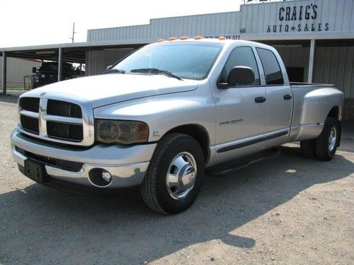 2003 dodge ram 3500 quad cab dually 5spd nice nice 165k