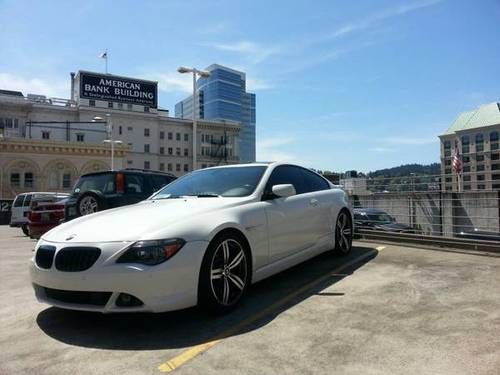 2007 bmw 650i base coupe 2-door 4.8l