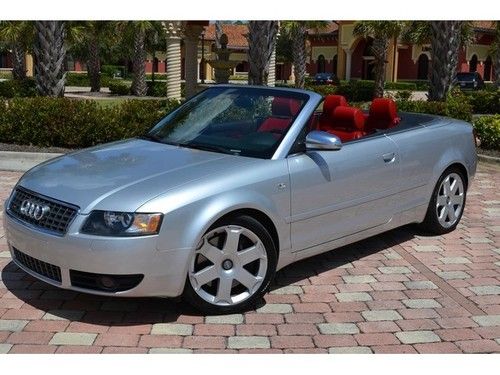 340hp clean carfax mint convertible quattro automatic 2-door 2004 audi s4 a4 m3