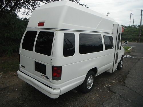 03 FORD E-250 ISLE SEATING AIRPORT SHUTTLE SCHOOL BUS SEATING 14 PASSENGER, US $8,500.00, image 5