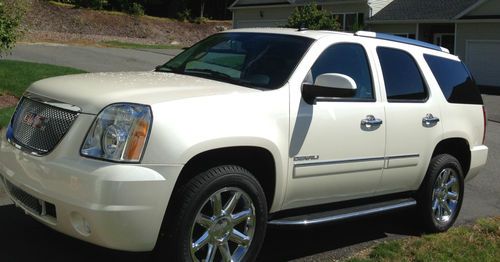 Denali - white diamond, black interior, only 4,000 miles