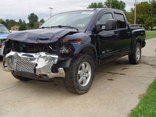 2008 Nissan Titan salvage title, image 2