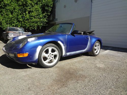 1974 Porsche 911 2.7 Engine 5spd 915 993 Convertible Clone Real 993 Orange Badge, US $6,500.00, image 2