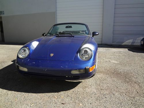 1974 Porsche 911 2.7 Engine 5spd 915 993 Convertible Clone Real 993 Orange Badge, US $6,500.00, image 4
