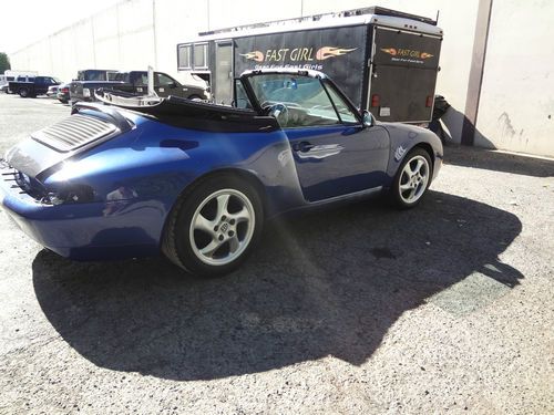 1974 Porsche 911 2.7 Engine 5spd 915 993 Convertible Clone Real 993 Orange Badge, US $6,500.00, image 9