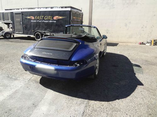 1974 Porsche 911 2.7 Engine 5spd 915 993 Convertible Clone Real 993 Orange Badge, US $6,500.00, image 11