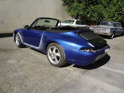 1974 Porsche 911 2.7 Engine 5spd 915 993 Convertible Clone Real 993 Orange Badge, US $6,500.00, image 12