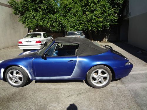 1974 Porsche 911 2.7 Engine 5spd 915 993 Convertible Clone Real 993 Orange Badge, US $6,500.00, image 18