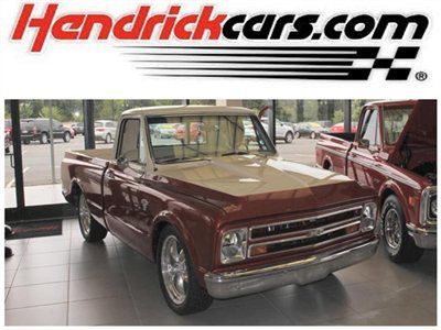 Chevrolet c-10 pickup automatic leather v8 customized wood bed cd player