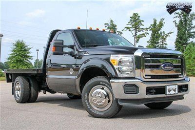 12 knapheide flat bed 6.7l v8 diesel 4.10 xlt 13.3k gvwr 6spd auto commercial