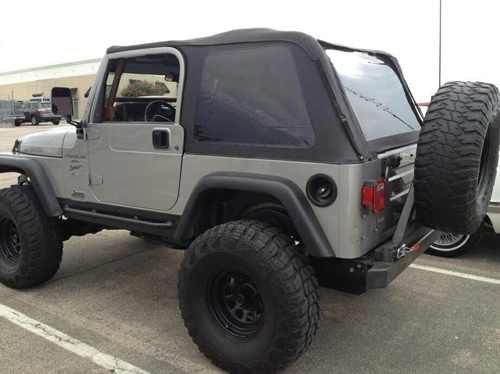 2000 lifted jeep wrangler sport 2-door 4.0l