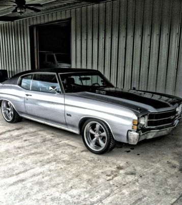 71 chevelle ss. car is a 1of 5 that was built by professional nascar mechanic.