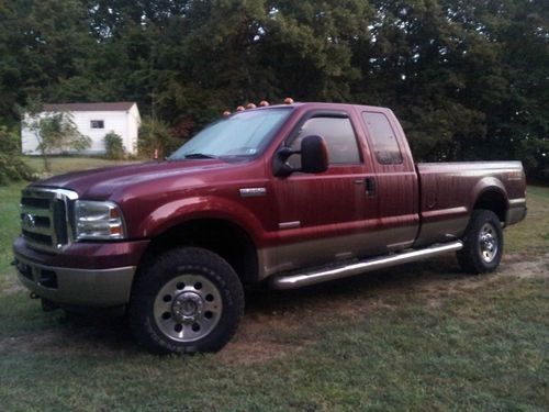 2005 ford f-250 xlt supercab 4x4 6.0l powerstroke diesel