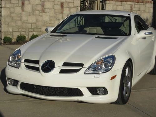 2007 white 280slk amg