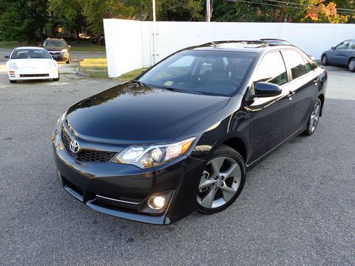 2012 toyota camry se no reserve 21k miles v6 low miles fully loaded navigation