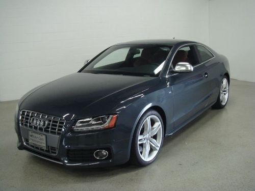 2008 audi s5 v8- gray/brown - 26k miles!! nav, tech pac, bang olufsen, carbon!