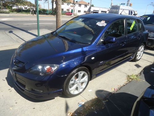 2008 mazda3 s grand touring 76k 2.3l leather sunroof one-owner carfax! clean!