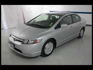 08 civic hybrid sedan, 1.3l 4 cylinder hybrid, automatic, cloth, clean 1 owner!