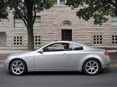 G35 coupe 6 speed manual nav sport package 18's brembo 27k miles
