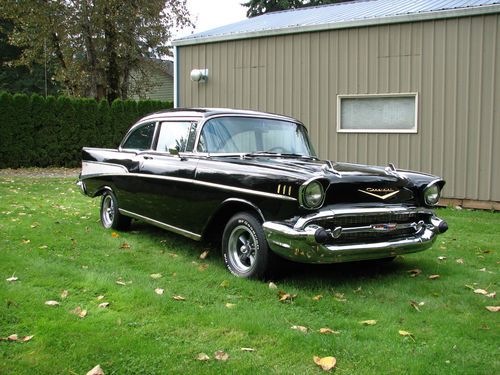 1957 Chevy Bel Air coupe, built 350, Muncie 4-speed, super nice turn-key hot rod, US $28,500.00, image 2