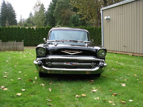 1957 Chevy Bel Air coupe, built 350, Muncie 4-speed, super nice turn-key hot rod, US $28,500.00, image 3