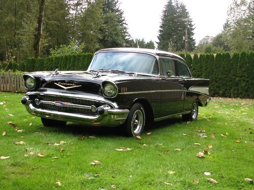 1957 Chevy Bel Air coupe, built 350, Muncie 4-speed, super nice turn-key hot rod, US $28,500.00, image 4