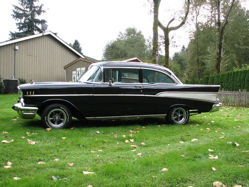 1957 Chevy Bel Air coupe, built 350, Muncie 4-speed, super nice turn-key hot rod, US $28,500.00, image 6