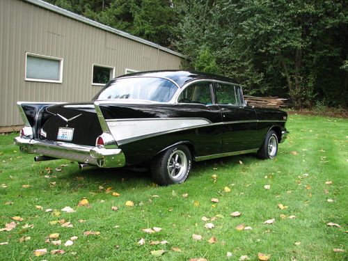 1957 Chevy Bel Air coupe, built 350, Muncie 4-speed, super nice turn-key hot rod, US $28,500.00, image 9