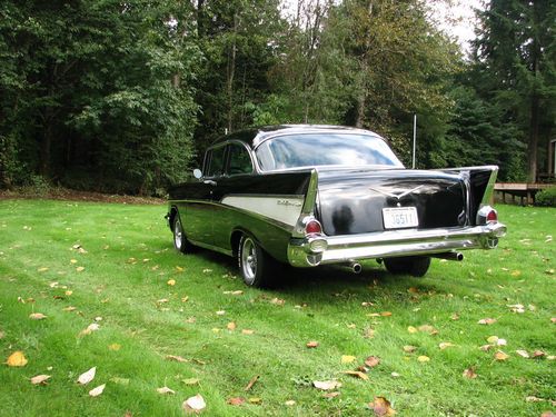 1957 Chevy Bel Air coupe, built 350, Muncie 4-speed, super nice turn-key hot rod, US $28,500.00, image 10