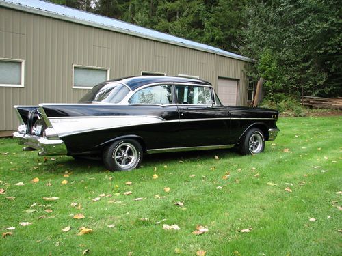 1957 Chevy Bel Air coupe, built 350, Muncie 4-speed, super nice turn-key hot rod, US $28,500.00, image 11