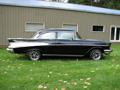 1957 Chevy Bel Air coupe, built 350, Muncie 4-speed, super nice turn-key hot rod, US $28,500.00, image 12