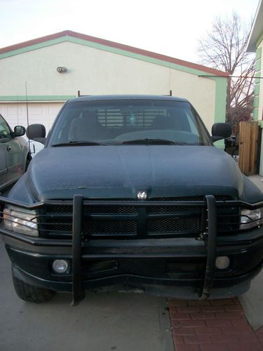 Great 1999 dodge 4x4 ram truck with crew cab good tires &amp; extras