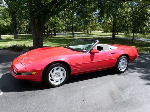 1992 corvette convertible