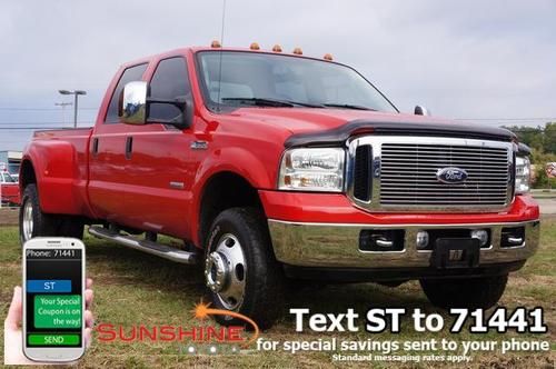 2006 ford f-350sd lariat,powerstroke diesel, 4wd, leather, clean, clean carfax